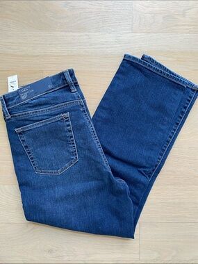 Talbots Straight Crop Jean